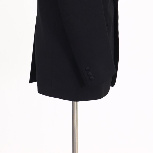 Southeastern 38L Black Solid 1-Button Blazer Tuxedo Jacket G477 - Picture 8 of 11